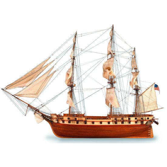 Ship model Constellation, wooden kit Artesania Latina (www.victoryshipmodels.com)