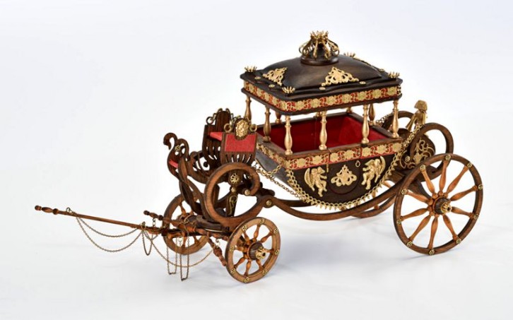 Model wooden kit Royal Carriage Amati Model (www.victoryshipmodels.com)