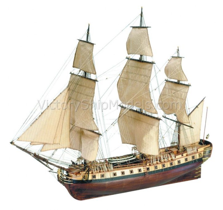 Ship model wooden kit Hermione La Fayette Artesania Latina (www.victoryshipmodels.com)