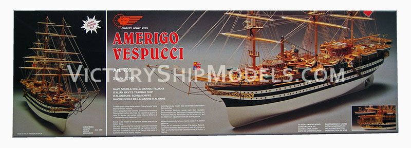 Ship model Amerigo Vespucci, wooden kit Mantua - VictoryShipModels.com |  Wooden model ship kits