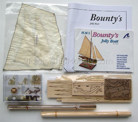 Ship model kit Bounty' s Jolly,  Artesania Latina (www.victoryshipmodels.com)