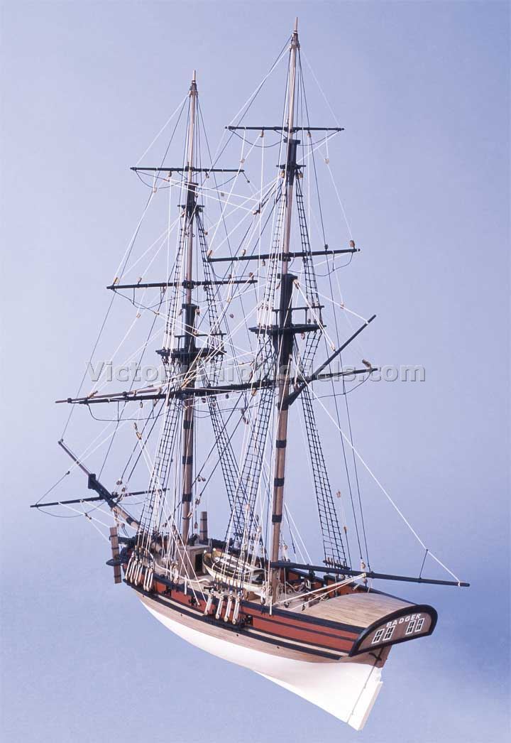 Ship model wooden kit Badger Jotika (www.victoryshipmodels.com)