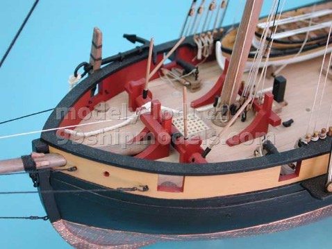 Ship model wooden kit Pickle Jotika (www.victoryshipmodels.com)