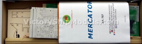 Ship model kit Mercator,  Mantua (www.victoryshipmodels.com)