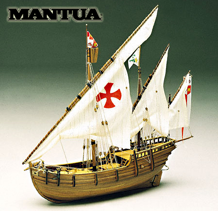 Ship model wooden kit Nina Mantua Model (www.victoryshipmodels.com)
