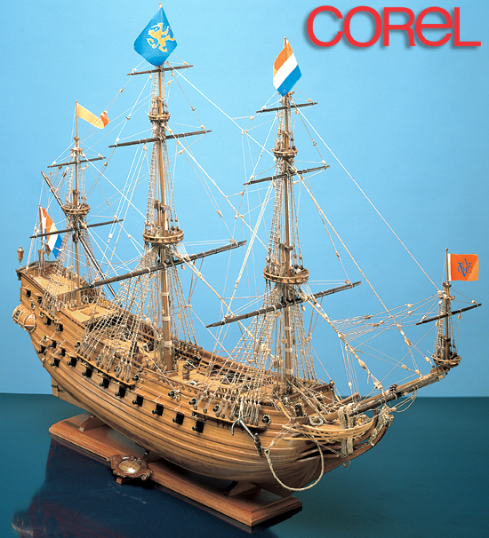Ship model wooden kit Prins Willem Corel (www.victoryshipmodels.com)