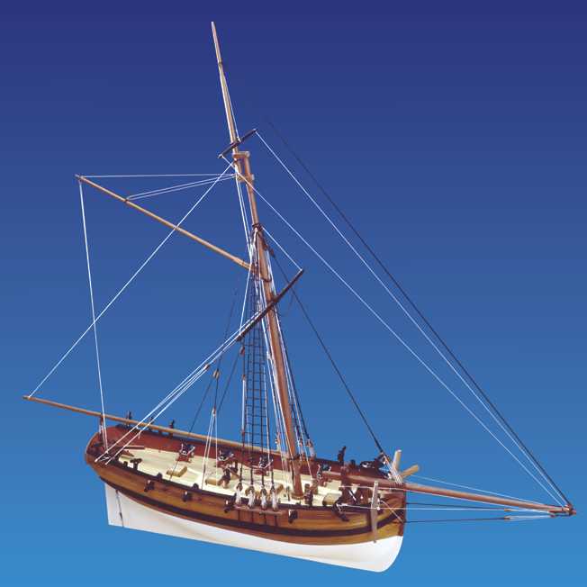 Ship model wooden kit Sherbourne Jotika (www.victoryshipmodels.com)