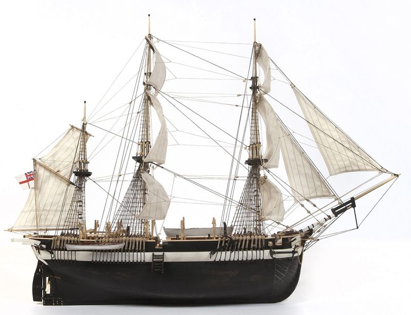 Ship model kit HMS Terror, Occre
