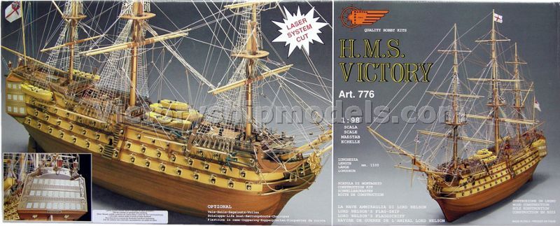 Ship model Victory, wooden kit Mantua MM776 