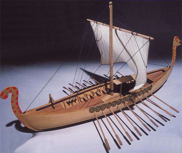 Ship model wooden kit Viking Mantua Model (www.victoryshipmodels.com)