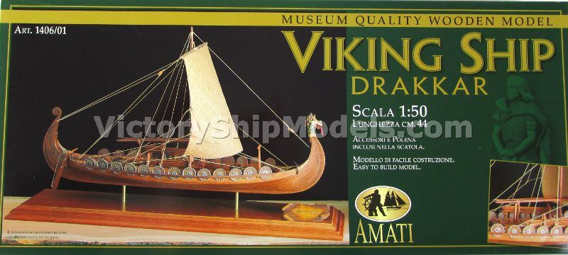 hip model wooden kit Viking Amati Model (www.victoryshipmodels.com)