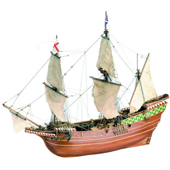 Ship model Mayflower, wooden kit Artesania Latina (www.victoryshipmodels.com)