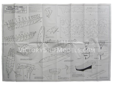 Ship model kit Thermopylae,  Mantua - Sergal (www.victoryshipmodels.com)