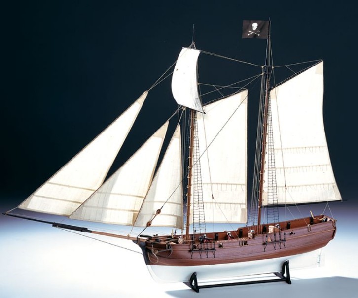 Ship model wooden kit Pirate Adventure Amati Model (www.victoryshipmodels.com)