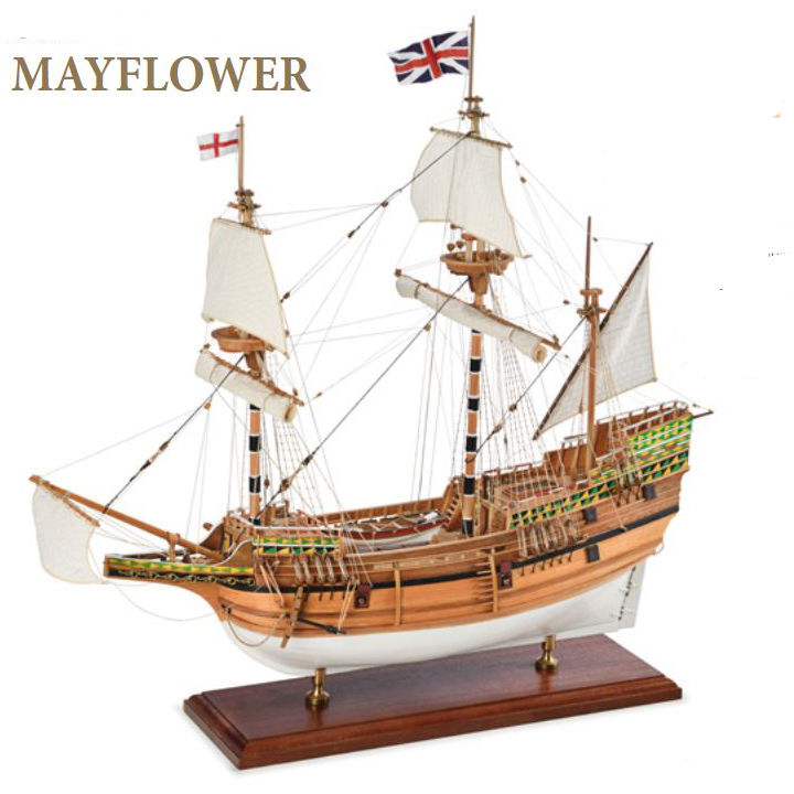 hip model wooden kit Mayflower Amati Model (www.victoryshipmodels.com)