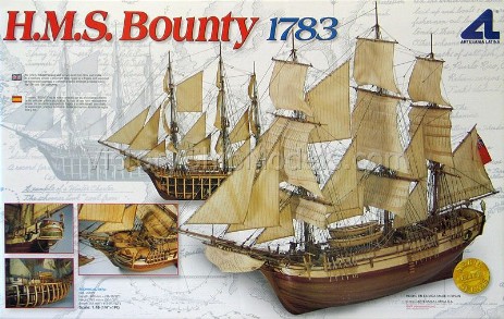 Ship model kit Bounty,  Artesania Latina (www.victoryshipmodels.com)