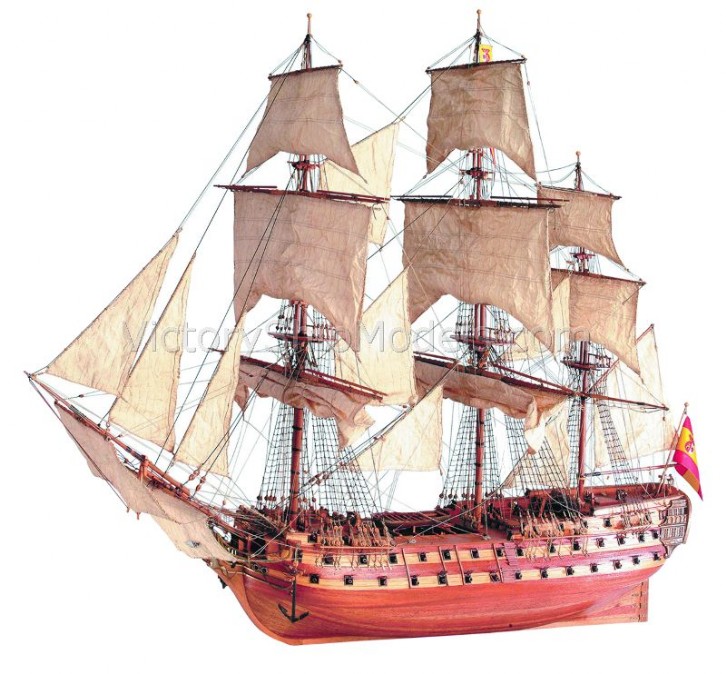  Artesanía Latina – Wooden Ship Model Kit – Spaniard