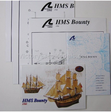 Artesania Latina, S.A. 1/48 Bounty Wooden Model Ship Kit