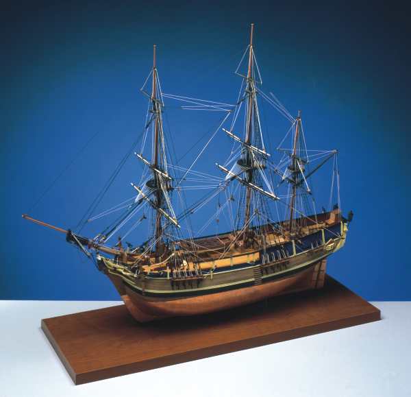 Ship model Bounty, wooden kit Jotika (www.victoryshipmodels.com)