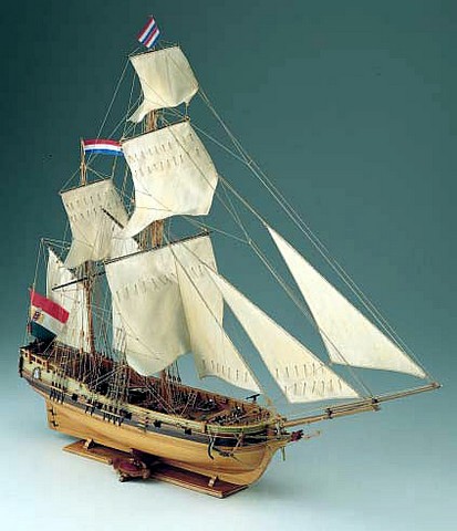 Ship model wooden kit Dolphin Corel (www.victoryshipmodels.com)