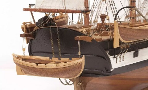 Ship model wooden kit HMS Beagle, Occre (www.victoryshipmodels.com)