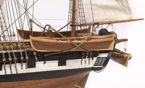 Ship model wooden kit HMS Beagle, Occre (www.victoryshipmodels.com)