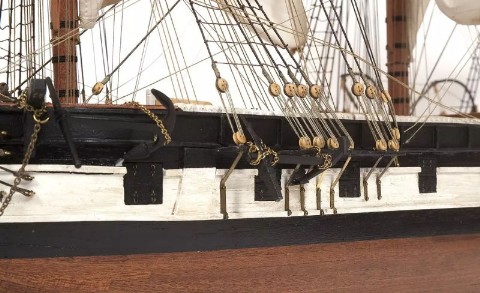 Ship model wooden kit HMS Beagle, Occre (www.victoryshipmodels.com)