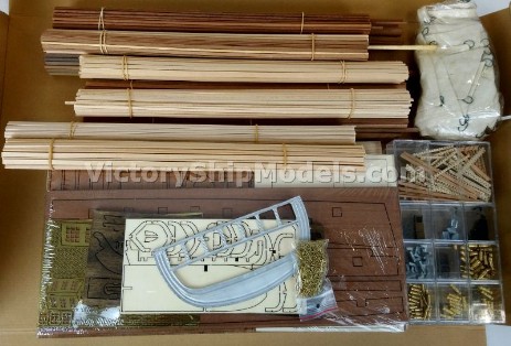 Ship model kit San Ildefonso, Occre (www.victoryshipmodels.com)