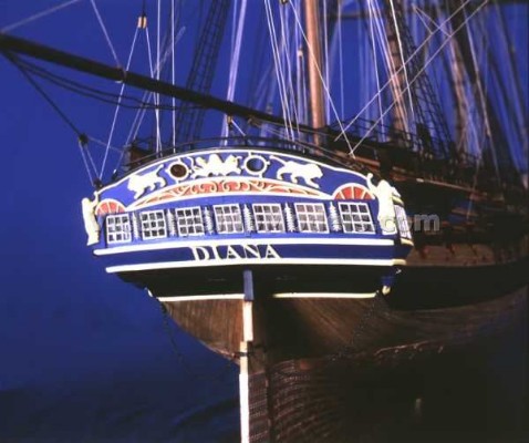 Ship model wooden kit Diana Jotika (www.victoryshipmodels.com)