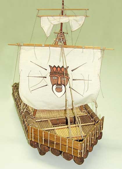 Ship model wooden kit Kon-Tiki Mantua Model (www.victoryshipmodels.com)
