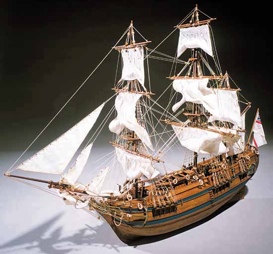Ship model wooden kit Bounty Mantua Sergal (www.victoryshipmodels.com)