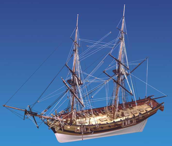 Ship model wooden kit Mars Jotika (www.victoryshipmodels.com)