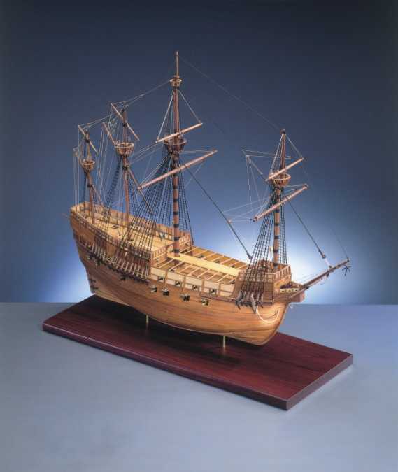 Ship model Mary Rose, wooden kit Jotika (www.victoryshipmodels.com)