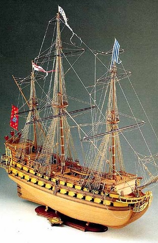 Ship model wooden kit Mirage Corel (www.victoryshipmodels.com)