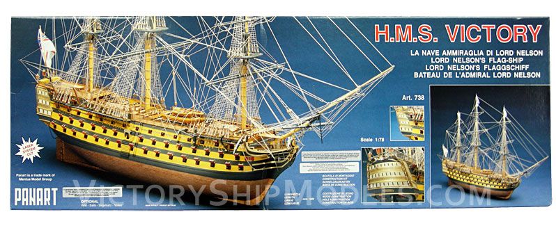 Ship model kit Victory 738, Mantua Panart