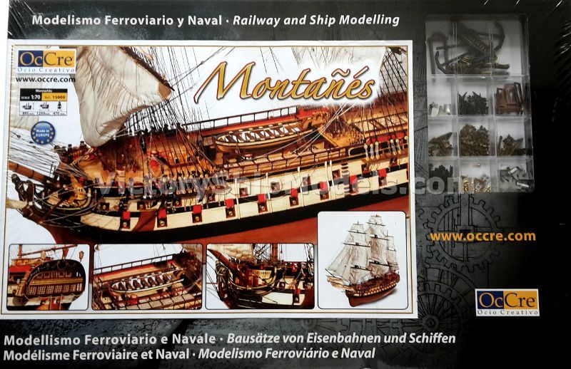 Ship model kit Montanes, Occre