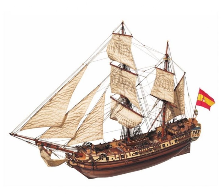 Ship model wooden kit La Candelaria Occre