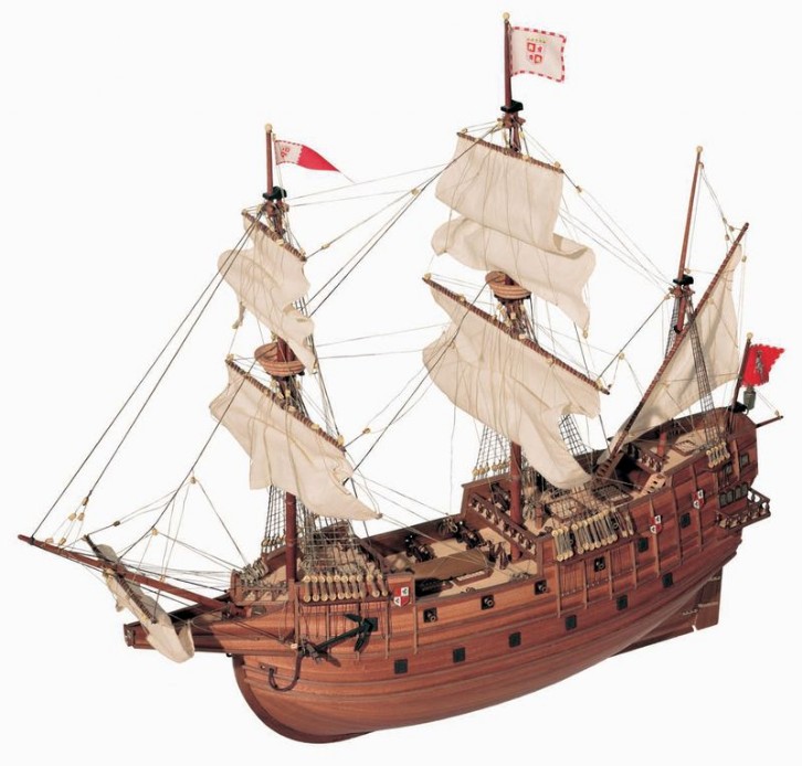 San Martin ship model Occre details. Victoryshipmodels.com