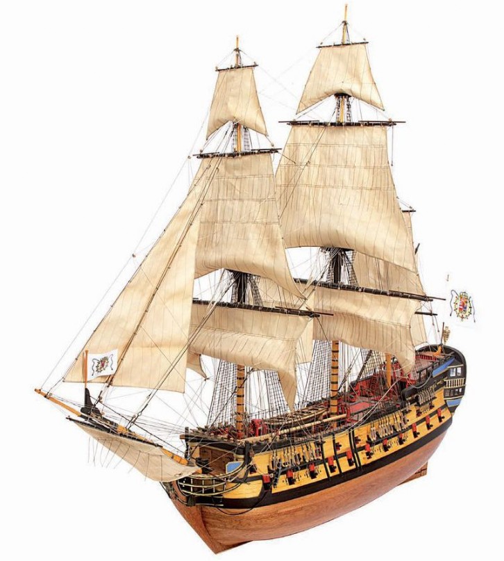 Ship model wooden kit Nuestra del Pilar Occre (www.victoryshipmodels.com)