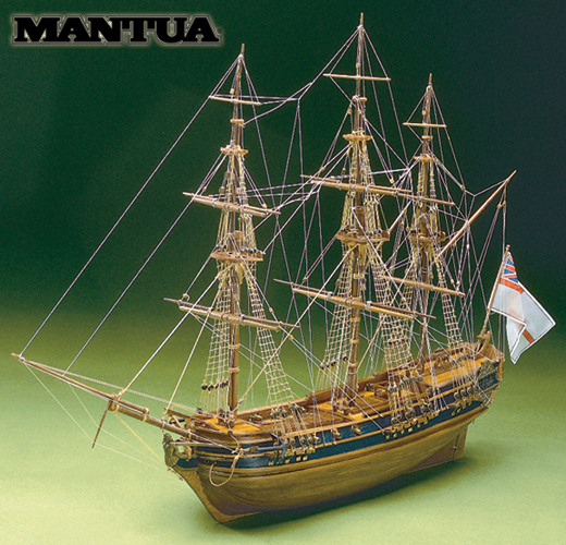 Ship model wooden kit President Mantua Sergal (www.victoryshipmodels.com)