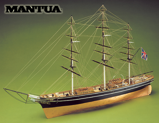 Ship model wooden kit Cutty Sark Mantua Sergal (www.victoryshipmodels.com)