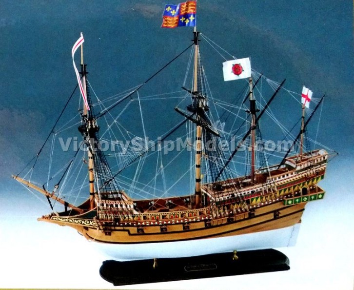 Ship model wooden kit Revenge 1577 Amati Model (www.victoryshipmodels.com)