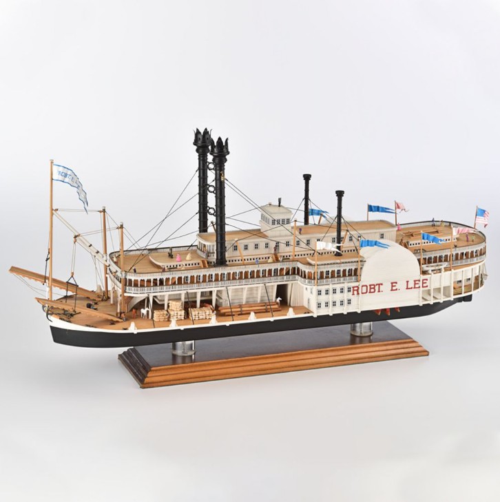 Robert E Lee Model Boat Kit,Amati,static display,kit,wooden  kit,steamboat,river boats