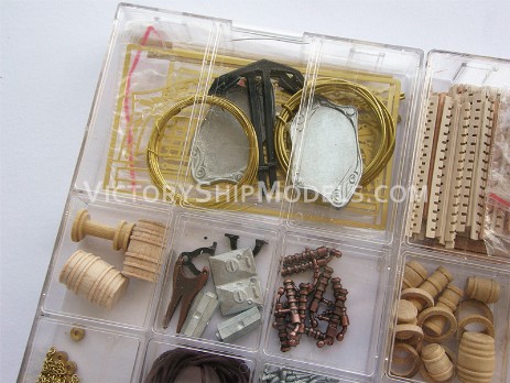 Ship model kit Bounty,  Occre kit accesories  (www.victoryshipmodels.com)