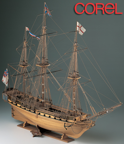 Ship model wooden kit Unicorn Corel (www.victoryshipmodels.com)