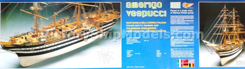 Ship model kit Amerigo Vespucci